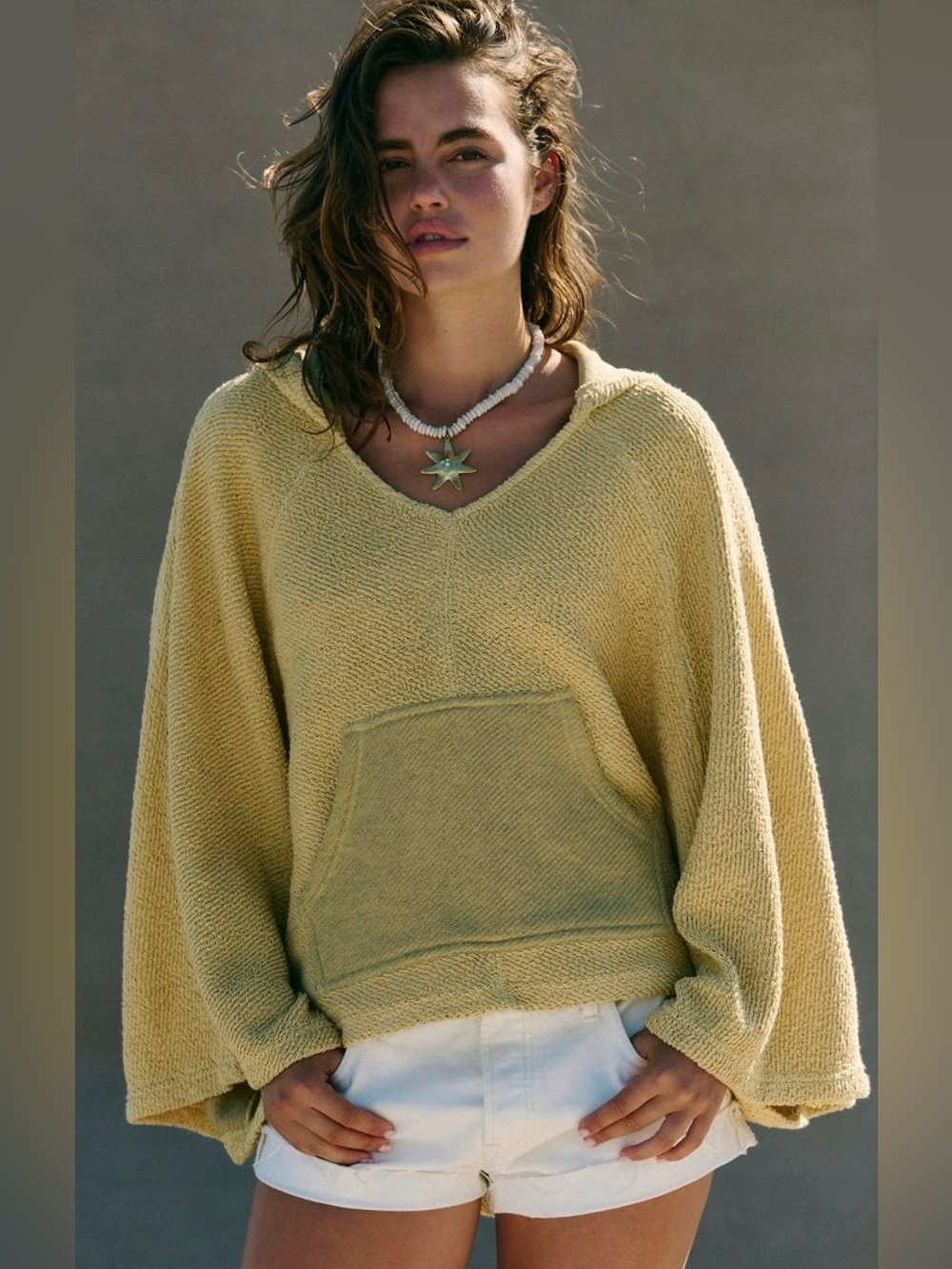 Free People free-est Collection ~ Simone Hoodie ~ XS ~ Color- Jojoba ~ NWT** - Picture 9 of 11